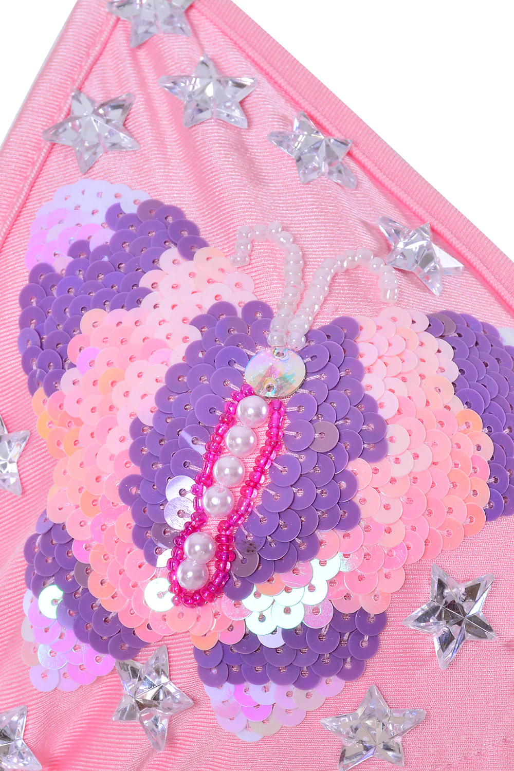 Hand Stitched Sequin Set- Pink Butterfly Dream - Image 12