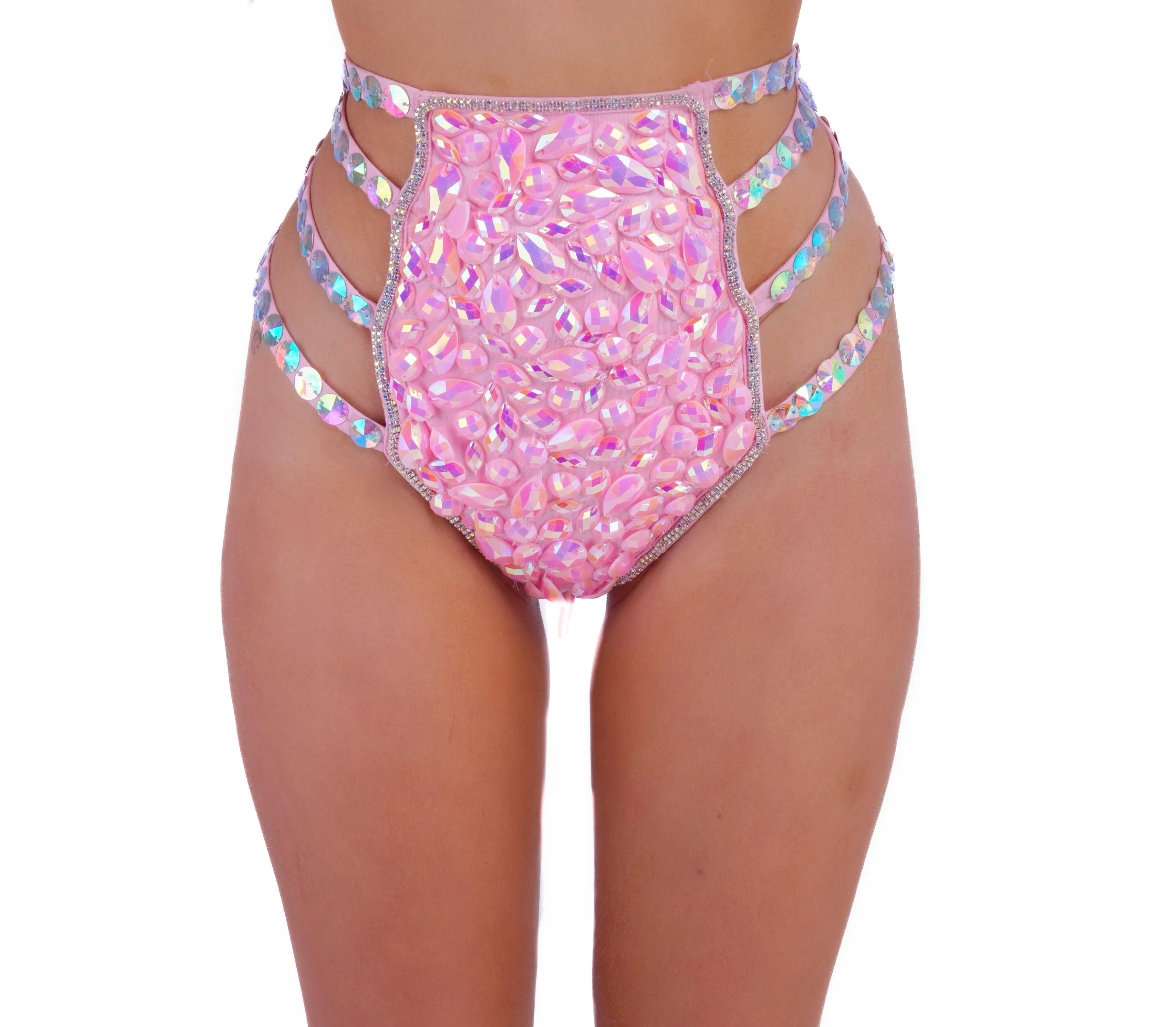 Pink Pixie Dreamland Rhinestone Bottoms