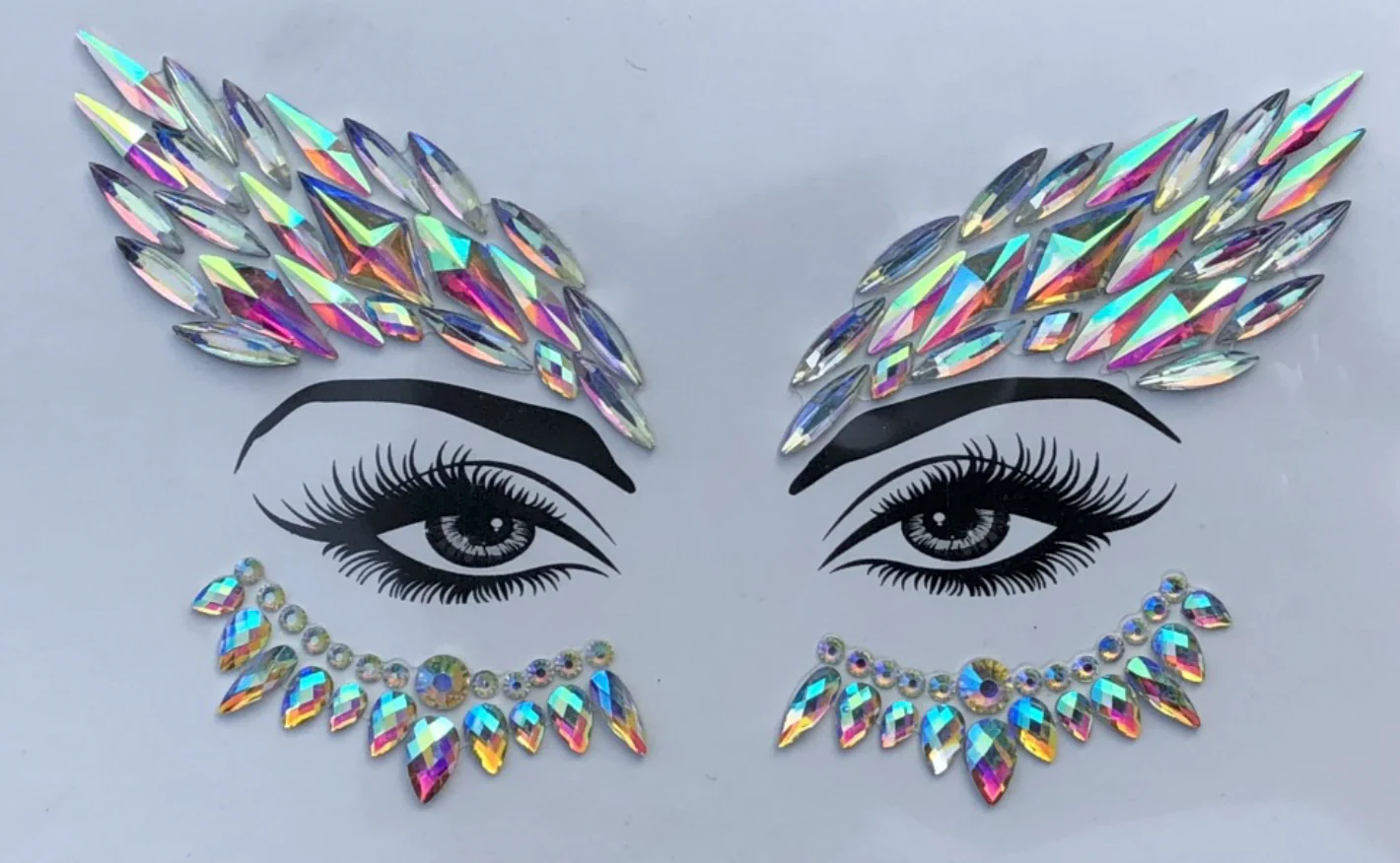 Pixie Rhinestone Crystal Face Jewels - Image 2