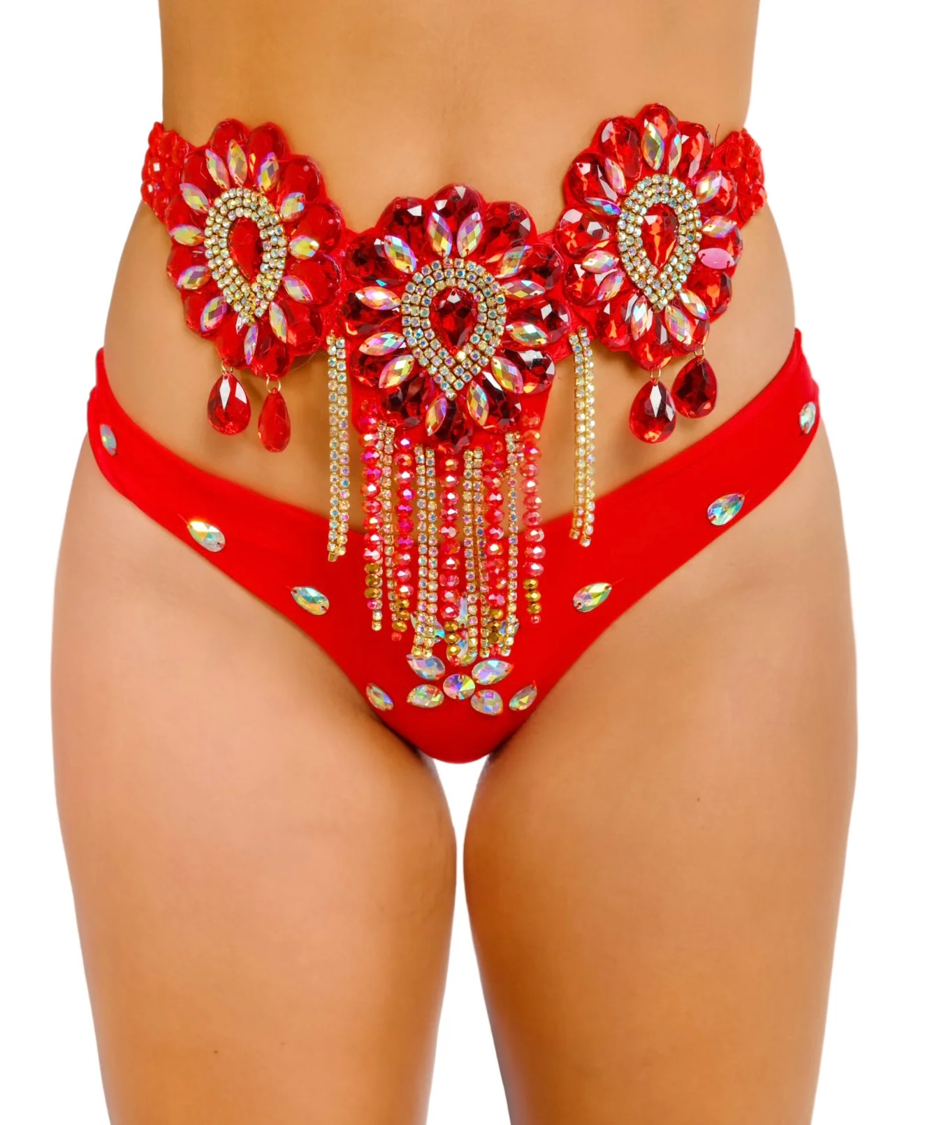 Red Magnolia Carnival Belt