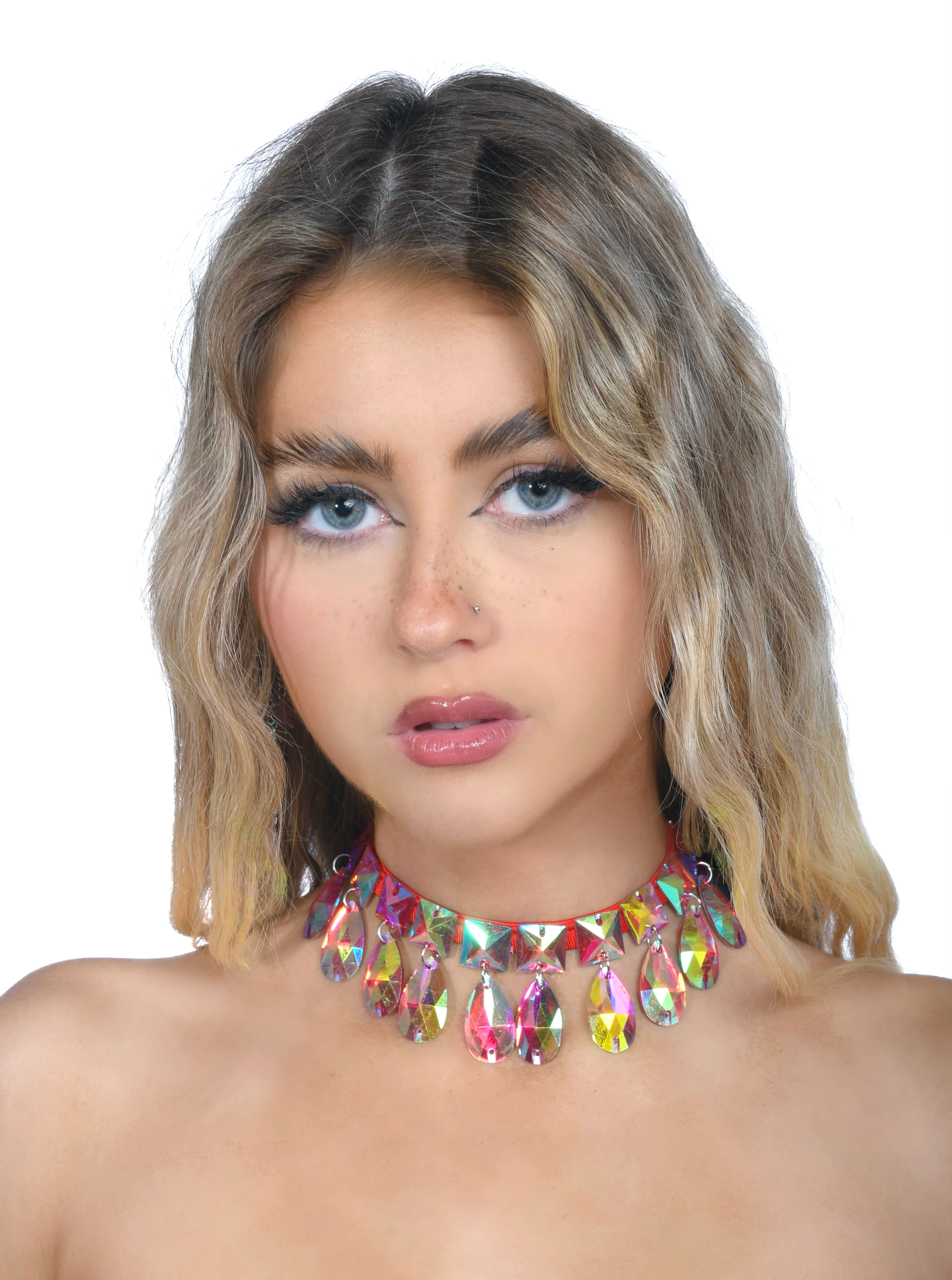 Ruby Aura Carnival Necklace - Image 2