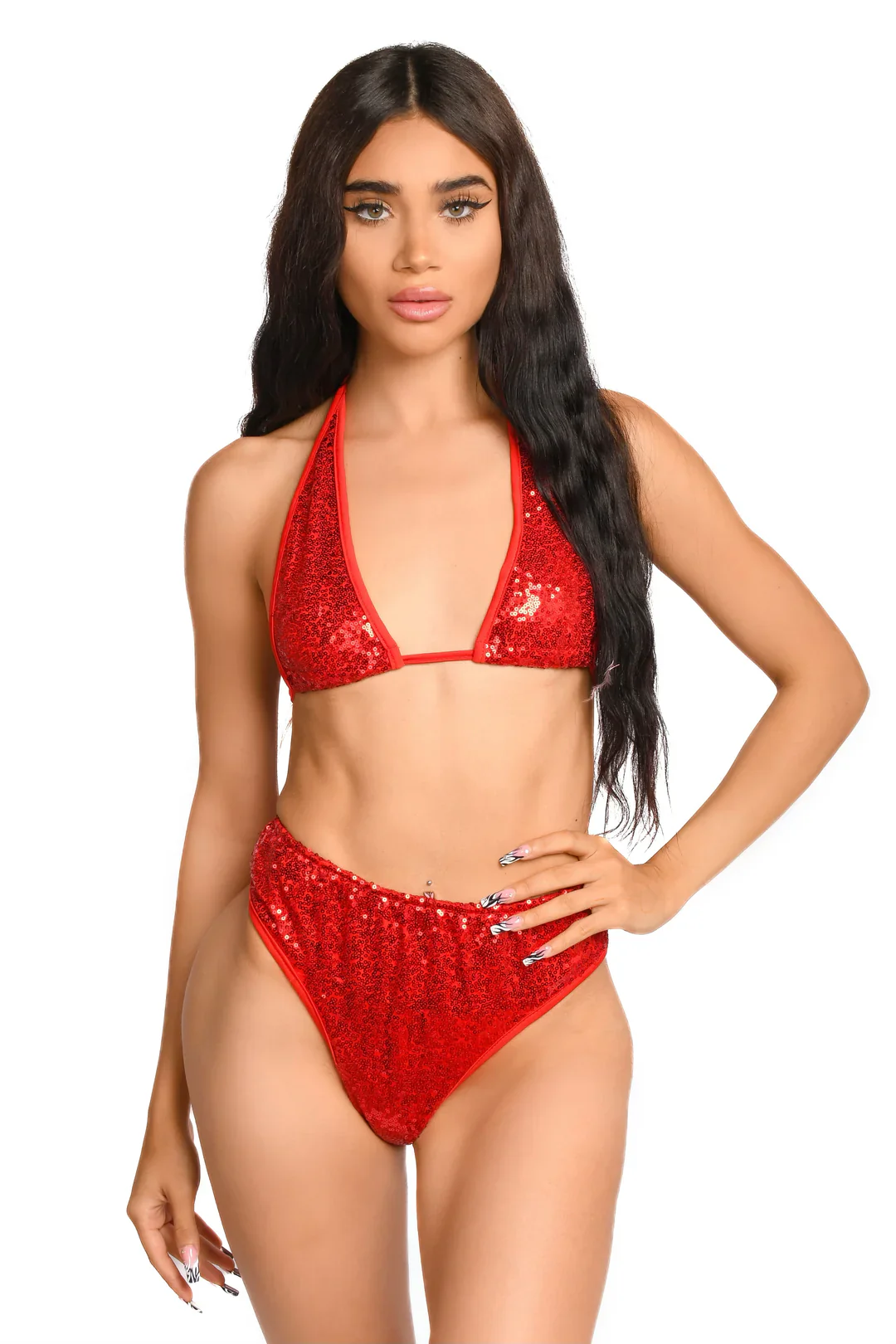 Ruby Goddess Sequin Set - Image 16