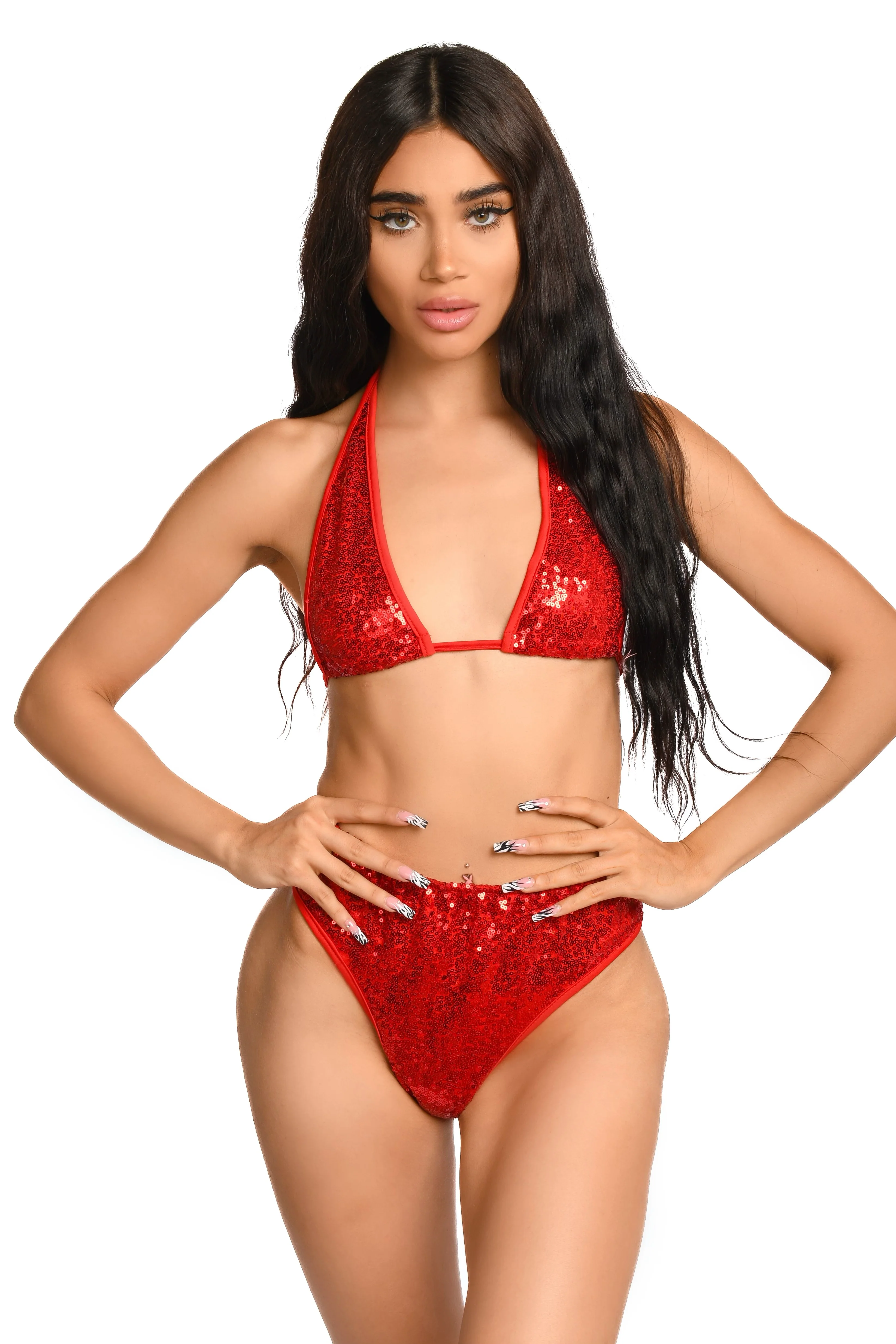 Ruby Sequin Top - Image 2