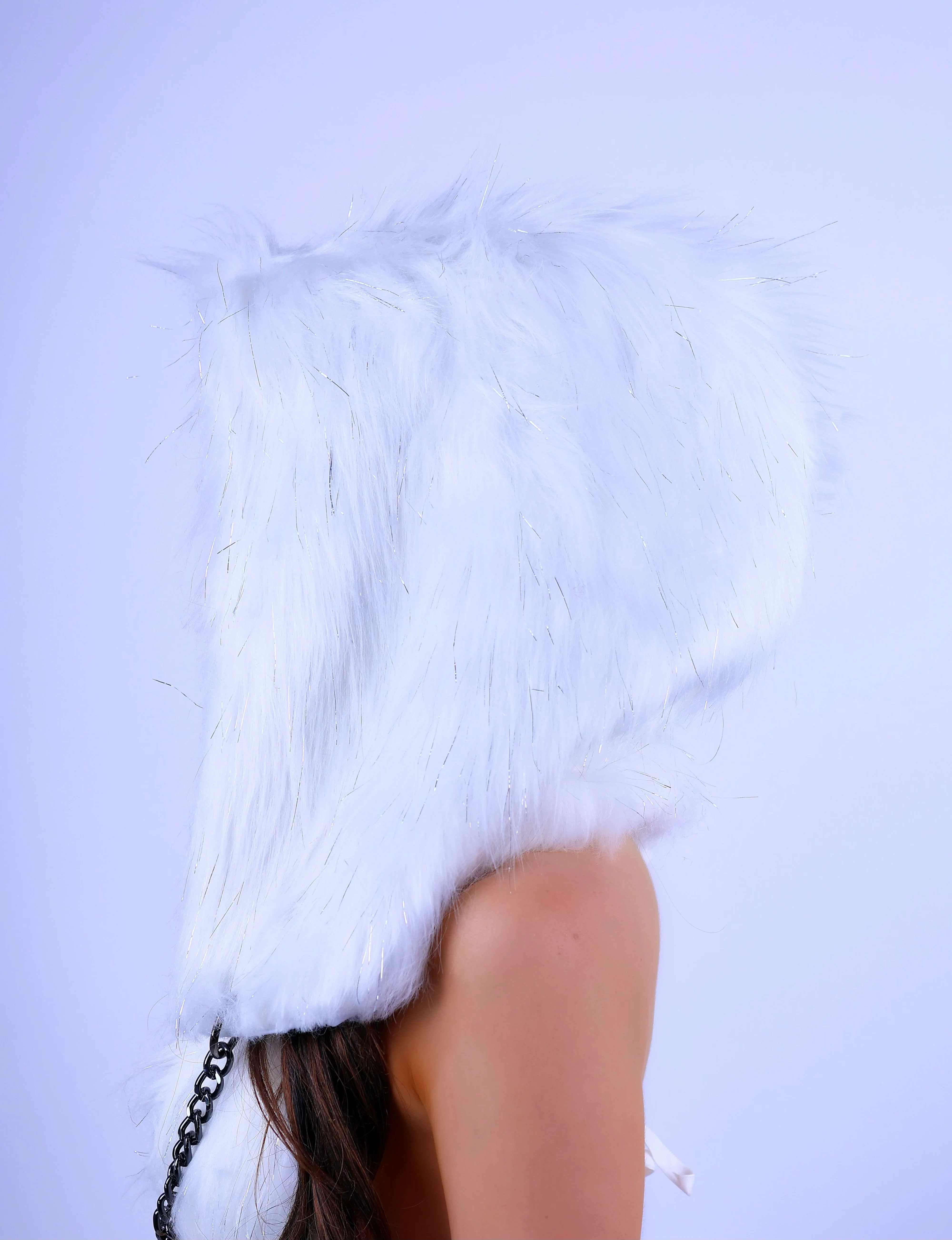 Snow Diva Fuzzy Hood - Image 3