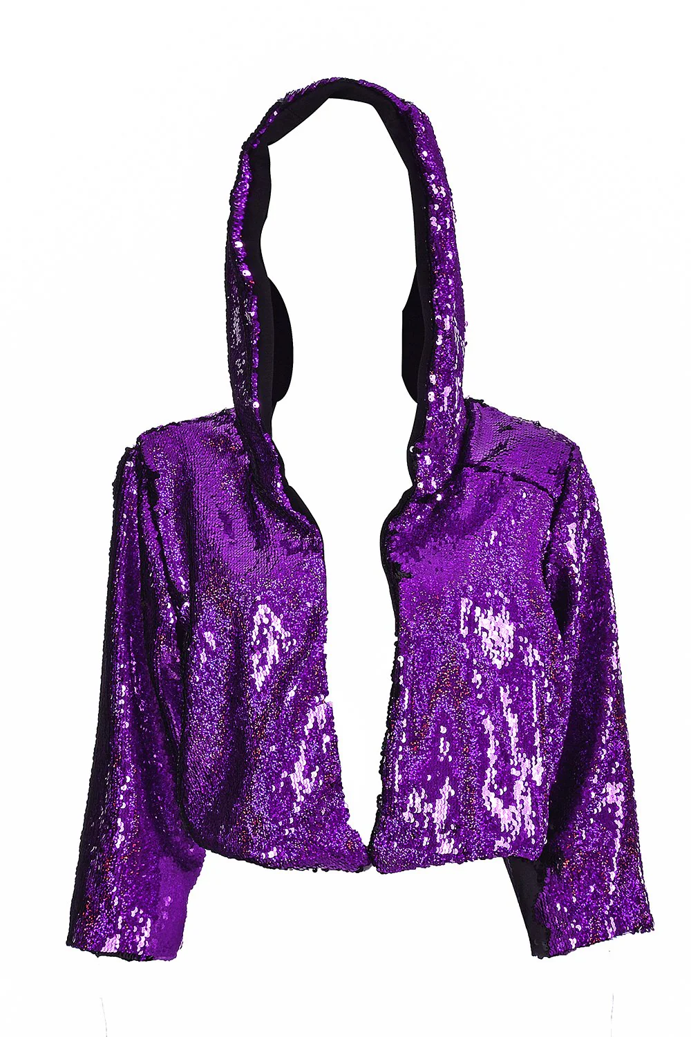 Sequin Cropped Jacket - Mystery - Image 7