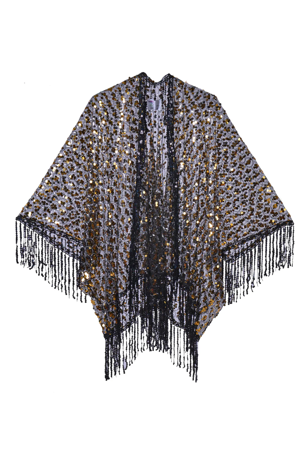 Sequin Tassel Kimono- Treasure Chest - Image 4