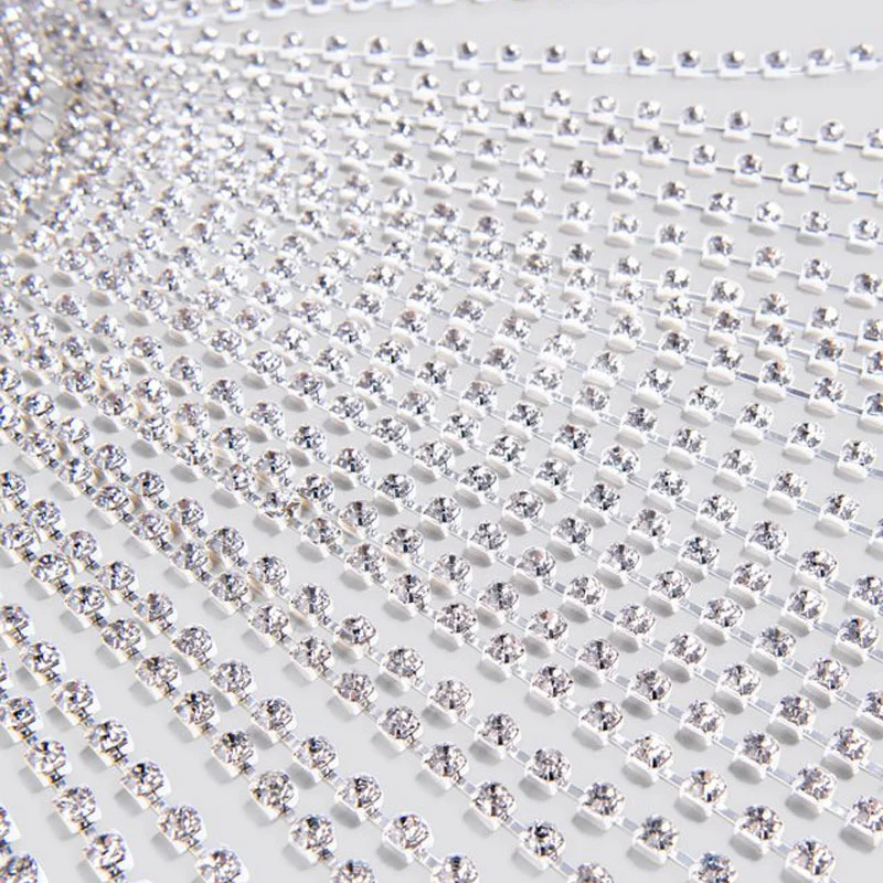 Silver Diamond Hair Piece - Image 3
