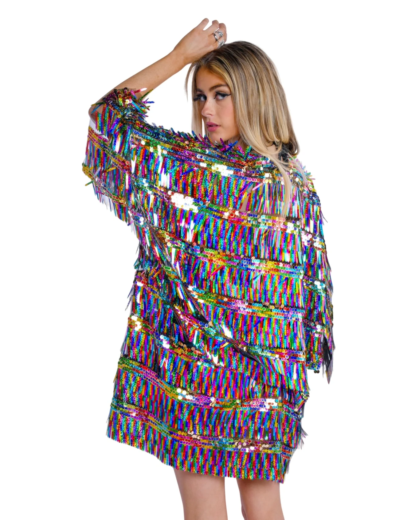Special Sequin Kimono- Kaleidoscope - Image 3