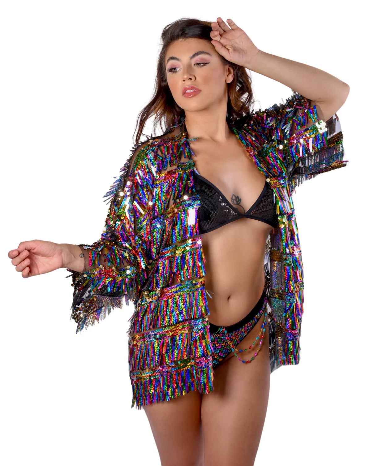 Special Sequin Kimono- Kaleidoscope - Image 5
