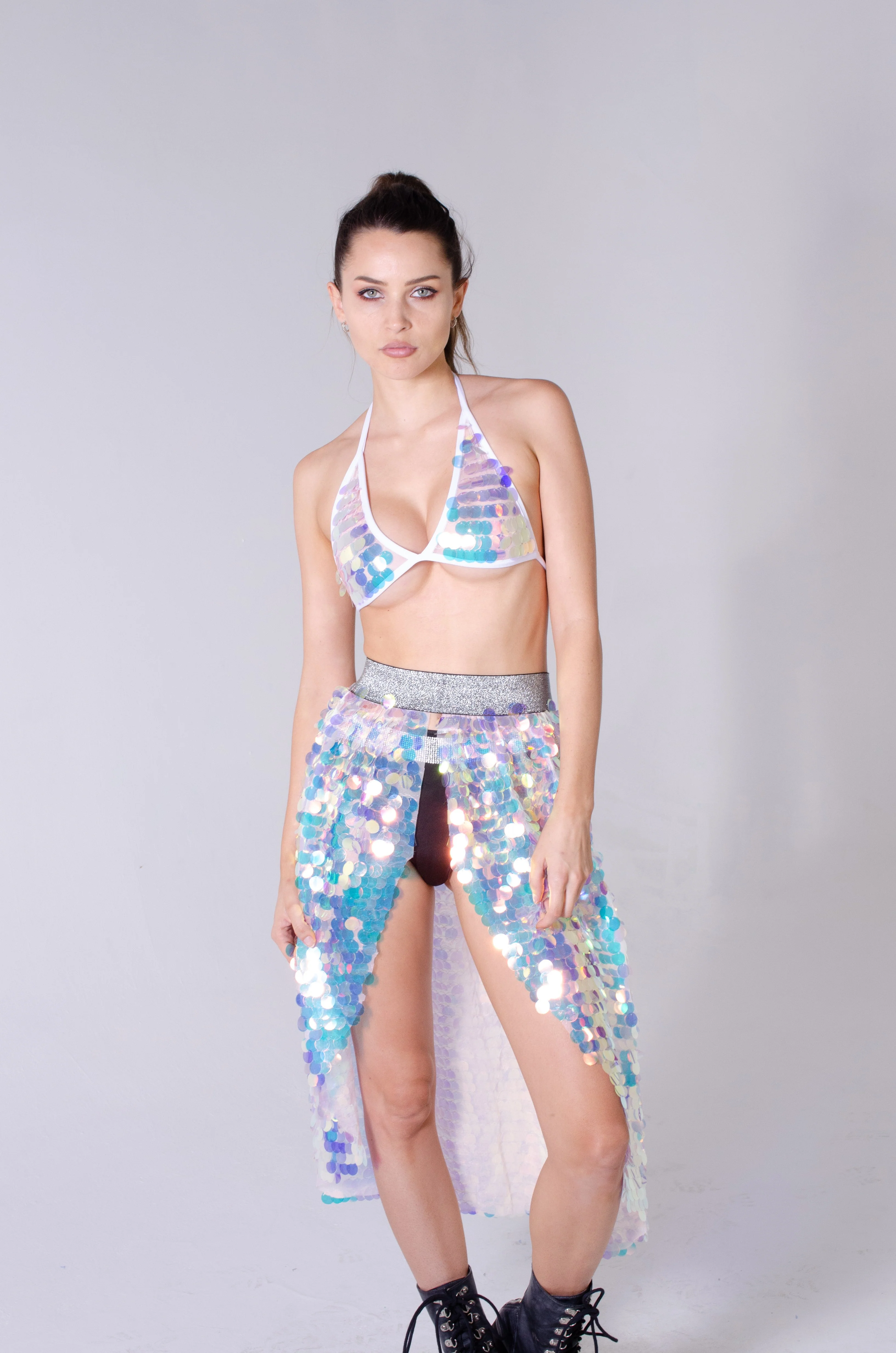 Unicorn Tears Sequin Long Skirt - Image 6
