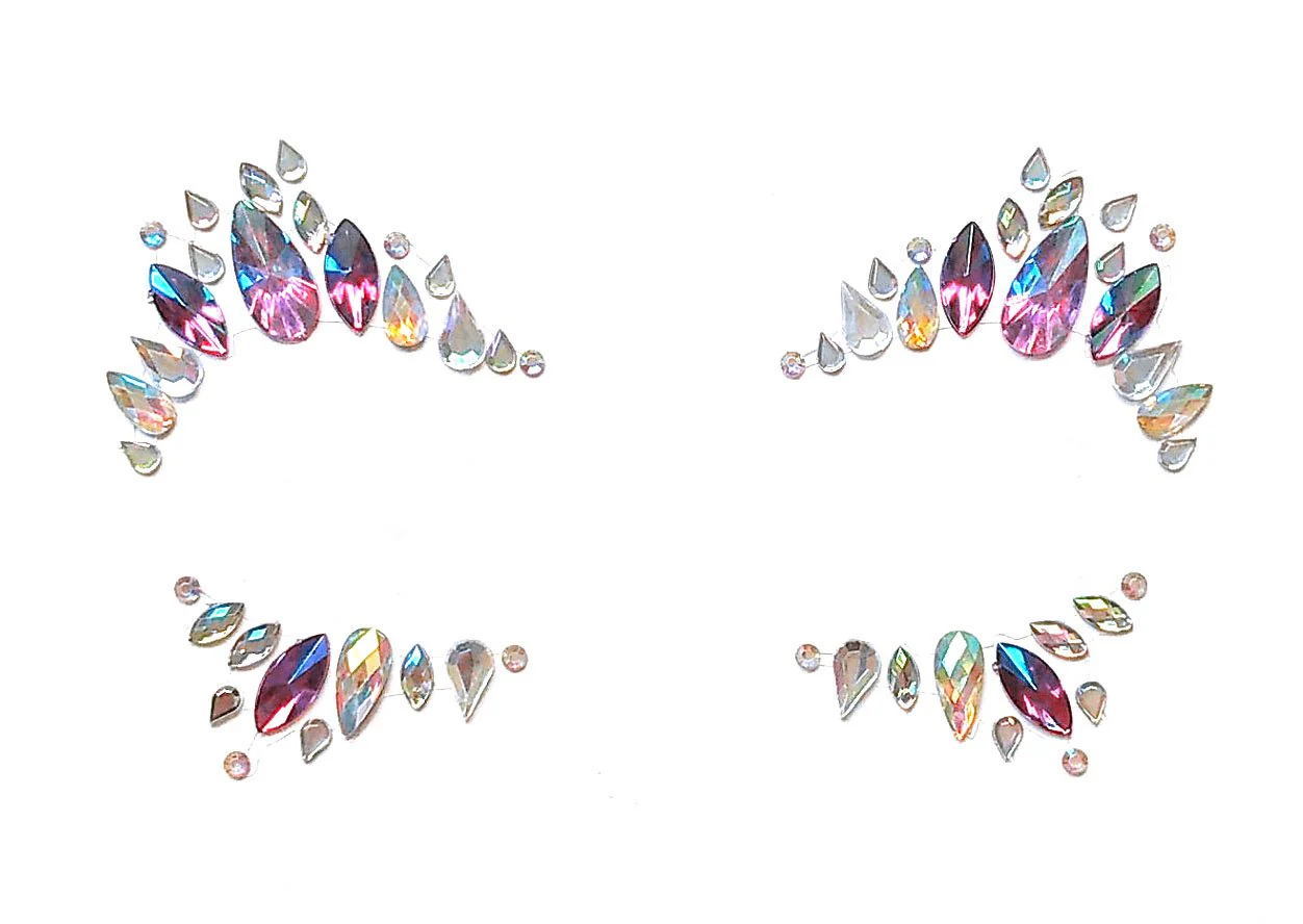 Violet Spell Rhinestone Crystal Face Jewels - Image 2
